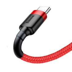 BASEUS Baseus Cafule USB-C kabel 2A 3 m (rdeč)