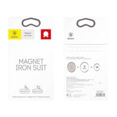 BASEUS Magnetno držalo za telefon Baseus Iron Suit kit - črno