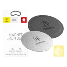 BASEUS Magnetno držalo za telefon Baseus Iron Suit kit - črno