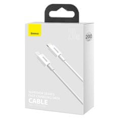 BASEUS Baseus Superior Series Kabel USB-C z Lightning, 20W, PD, 2m (bela)