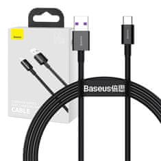 BASEUS Kabel Baseus Superior Series USB na USB-C, 66W, 1m (črn)