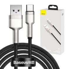 BASEUS Kabel USB za USB-C Baseus Cafule, 66 W, 2 m (črn)