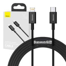 BASEUS Baseus Superior Series Kabel USB-C za iP, 20W, PD, 2m (črn)