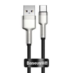 BASEUS Kabel USB za USB-C Baseus Cafule, 66 W, 0,25 m (črn)