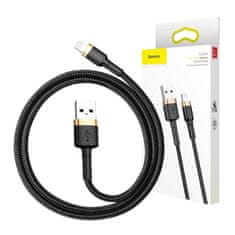 BASEUS Baseus Cafule kabel USB Lightning 2A 3 m (zlati + črni)