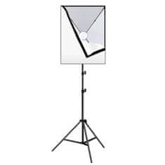 NEW Studijski set Puluz softbox 50x70cm, stativ, LED žarnica 1 kos PU5070EU