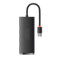 BASEUS Baseus Lite Series Hub 4v1 USB do 4x USB 3.0, 25 cm (črna)