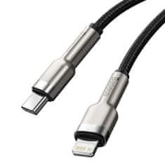 BASEUS Kabel USB-C za Lightning Baseus Cafule, PD, 20 W, 2 m (črn)