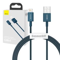 BASEUS Kabel Baseus Superior Series USB na iP 2.4A 1m (modri)