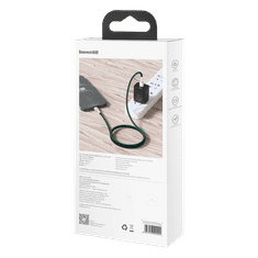 BASEUS Kabel USB-C za Lightning Baseus Cafule, PD, 20W, 1m (zelen)