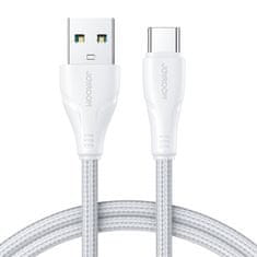 Joyroom kabel usb surpass / typ c / 3a / 0.25m joyroom s-uc027a11 (biały)