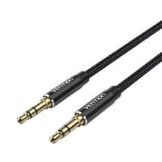 Vention Zvočni kabel 3,5 mm mini jack Vention BAWBF 1 m črn
