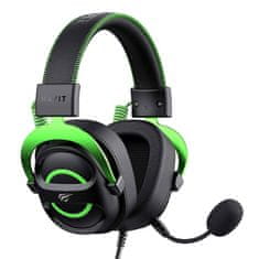 NEW Gaming slušalke Havit H2002E (črno-zelene)