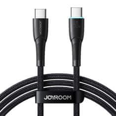 Joyroom usb-c na usb-c joyroom kabel sa32-cc3 starry, 60w, 1m črn