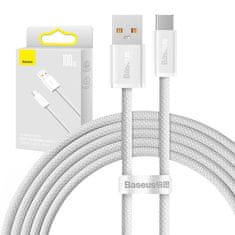 BASEUS Cable USB to USB-C Baseus Dynamic Series, 100W, 2m (white)