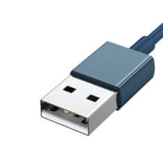 BASEUS USB cable 3in1 Baseus Superior Series, USB to micro USB / USB-C / Lightning, 3.5A, 1.5m (blue)