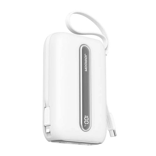 Joyroom Powerbank Baseus Parallel Line Portable biały - 20000 mAh