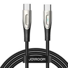 Joyroom Kabel Star-Light USB C na USB-C SA27-CC5 / 100W / 1,2 m (črn)