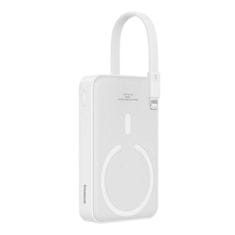 BASEUS Powerbank Baseus Magnetic Mini 10000mAh, Lightning 20W MagSafe (white)