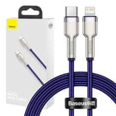 BASEUS Kabel USB-C za Lightning Baseus Cafule, PD, 20W, 1m (zelen)