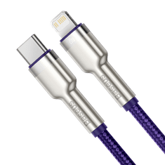 BASEUS Kabel USB-C za Lightning Baseus Cafule, PD, 20W, 1m (zelen)