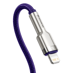 BASEUS Kabel USB-C za Lightning Baseus Cafule, PD, 20W, 1m (zelen)