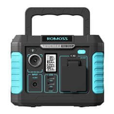 Romoss Romoss RS300 Prenosna napajalna postaja serije Thunder, 300W, 231Wh