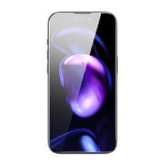 BASEUS Baseus Crystal Kaljeno steklo Odporno na prah 0,3 mm za iPhone 14 Pro Max (1 kos)