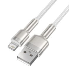 BASEUS Kabel USB za Lightning Baseus Cafule, 2,4 A, 1 m (bel)