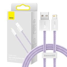 BASEUS Baseus Dynamic kabel USB-Lightning, 2,4 A, 1 m (vijolična)