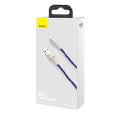 BASEUS Kabel USB za Lightning Baseus Cafule, 2,4 A, 1 m (vijolična)