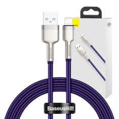 BASEUS Kabel USB za Lightning Baseus Cafule, 2,4 A, 1 m (vijolična)