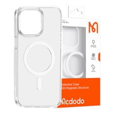 Mcdodo Magnetni etui McDodo za iPhone 15 Pro Max (prozoren)