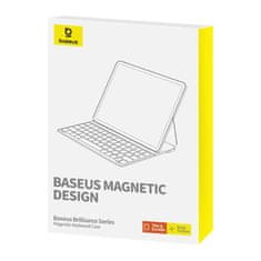 BASEUS Magnetno ohišje s tipkovnico Baseus Brilliance za Pad 10 10,9" (črno)