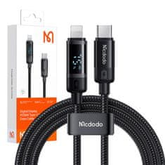 Mcdodo Mcdodo CA-5210 Kabel USB-C za Lightning, 36 W, 1,2 m (črn)