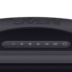 Sven SVEN PS-380, 40W vodoodporni, Bluetooth zvočniki (črni)