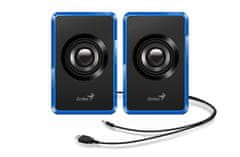 Genius SP-U125/Stereo/3W/Black-Blue