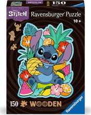 Ravensburger Disney: Stitch 150 kosov lesene obrisne sestavljanke