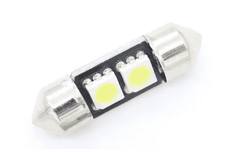 MLine žarnica LED 12V C5W 31mm 2xSMD 5050, bela, par