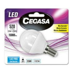 NEW Sferična LED žarnica Cegasa E14 5,5 W A+