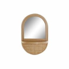 DKD Home Decor Stensko ogledalo DKD Home Decor Crystal Rattan (30,5 x 15 x 46 cm)