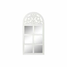 Miramarket Stensko ogledalo DKD Home Decor Kristal Okna Bela Les MDF (81 x 2,5 x 162,5 cm)