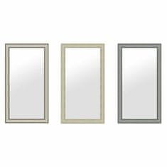 DKD Home Decor Stensko ogledalo DKD Home Decor Crystal Grey Beige polistiren (36 x 2 x 66 cm) (3 kosi)