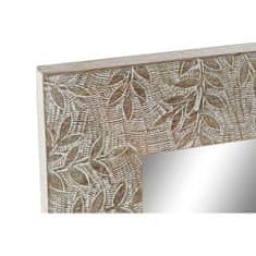 Miramarket Stensko ogledalo DKD Home Decor Bela Kristal Mangov les Les MDF (44 x 3 x 150 cm)