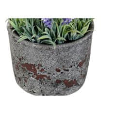 DKD Home Decor Dekorativni cvetovi DKD Home Decor Lavendar Cement Iron PE (15 x 15 x 21 cm)