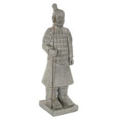 DKD Home Decor Dekorativna figura DKD Home Decor FD-164448 Grey Fibreglass Oriental Warrior 37 x 36 x 120 cm