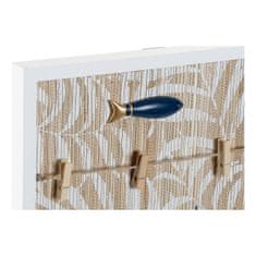 DKD Home Decor Okvir za fotografije s sponkami DKD Home Decor Beach MDF Wood (27,8 x 2,5 x 52 cm)