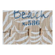 DKD Home Decor Okvir za fotografije s sponkami DKD Home Decor Beach MDF Wood (27,8 x 2,5 x 52 cm)