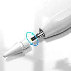 NEW Natančno magnetno indukcijsko pisalo Active Stylus Pen "2" za Apple iPad White