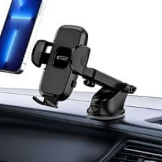 Miramarket V3 Vetrobransko steklo in armaturna plošča Car Mount za vetrobransko steklo avtomobila Black